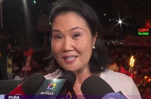 Keiko Fujimori - Crédito: Captura de video